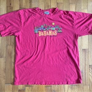 Vintage 90s Tropic Plus Bahamas Tee Size XL